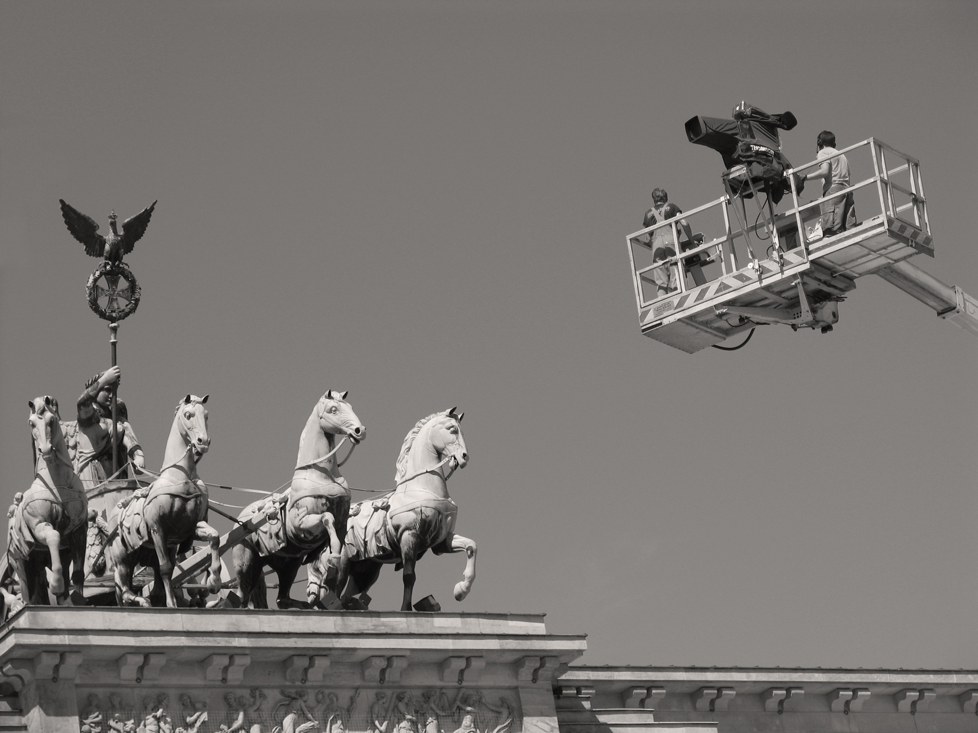 Christoph Radke, Berlin, Brandenburger Tor, 2006
